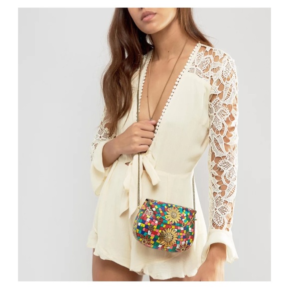 Kiwys Bag Multi Stone Mosaic Bag - Shoulder or Crossbody Bag - Picture 1 of 8